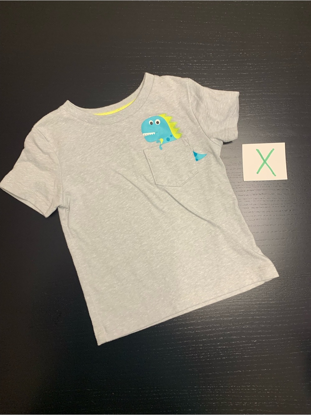 ⭐️5/$10.00⭐️ George 6-12m Light Grey Short Sleeve T-Shirt